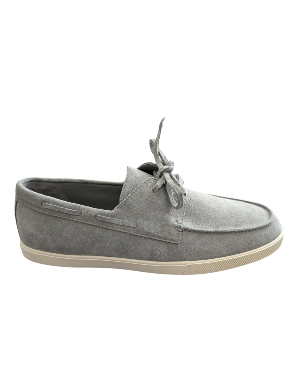 Vince Salerno Men’s Grey Suede Boat Shoes Loafers 12M - Picture 6 of 10